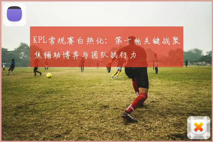 KPL常规赛白热化:第十轮关键战聚焦辅助博弈与团队执行力 - Kaiyun推荐